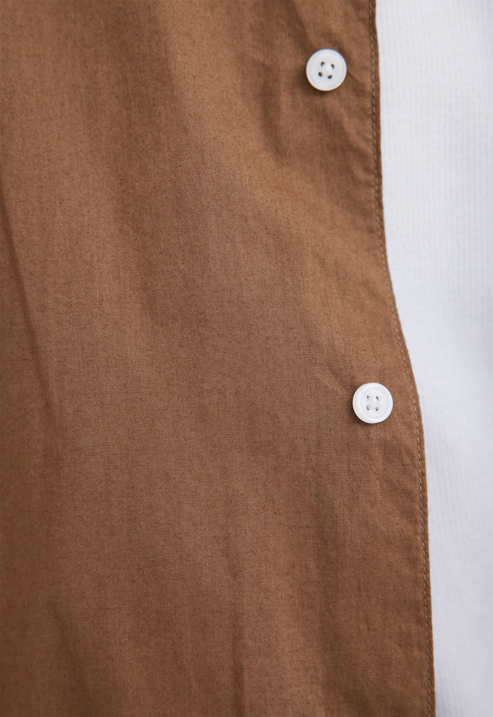 Jac+Jack Folded Collar Shirt - Colt Neutral